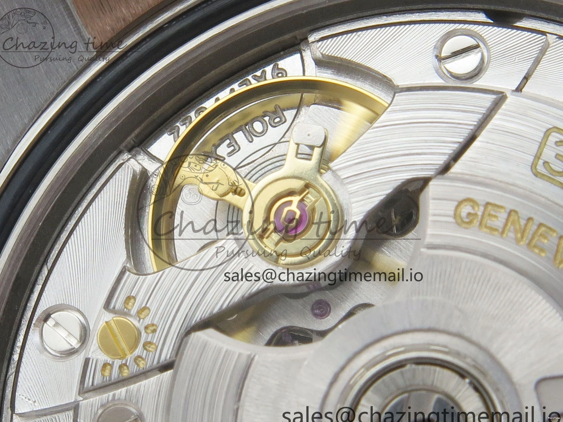 MiroTime 0426 FastDry DateJust 36 SS RG ARF 1:1 Best Edition 904L Steel White MOP Diamonds Dial on Oyster Bracelet SH 57